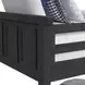 Brooklyn Charcoal Twin Over Full Storage Bunk Bed with Staircase and Trundle
