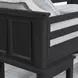 Brooklyn Charcoal Twin Over Full Storage Loft Bed with Staircase and Integrated Speaker Desk