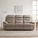 Hancock Latte Double 87" Power Reclining Sofa