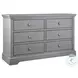 Hanley Cloud 6 Drawer Dresser