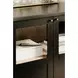 Hannah Black 4 Door Sideboard