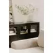 Hannah Black 4 Door Sideboard