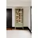 Hannah Green 4 Door Tall Cabinet
