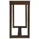 Drew Dark Taupe and Dark Walnut Upholstered 4 Piece Bar Table Set with USB Charging