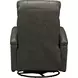 Harlee Ryegate Gray Leather Swivel Glider Recliner