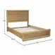 Harper Light Oak King Platform Bed