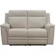 Harper Berlin Cream Leather Power Reclining Living Room Set with Power Lumbar and USB Charging