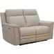 Harper Berlin Cream Leather Power Reclining Living Room Set with Power Lumbar and USB Charging
