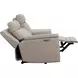 Harper Berlin Cream Leather Power Reclining Living Room Set with Power Lumbar and USB Charging
