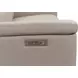 Harper Berlin Cream Leather 85" Power Reclining Sofa with Power Lumbar and USB Charging