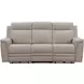Harper Berlin Cream Leather Power Reclining Living Room Set with Power Lumbar and USB Charging