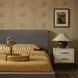 Foxleigh Cream And Antique Brass Nightstand