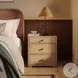 Hatia Sienna Red Basketweave Queen Panel Bed
