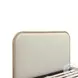 Hatia Natural Beige Basketweave Queen Panel Bed 