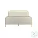 Hatia Natural Beige Basketweave King Panel Bed 