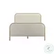 Hatia Natural Beige Basketweave Queen Panel Bed 