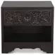 Haveli Vintage Brown 1 Drawer Nightstand