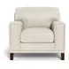 Halwyn Vanilla Leather Living Room Set