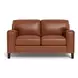 Halwyn Nutmeg Leather Living Room Set