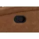 Auburn Wrangler Clay Leather Glider Recliner