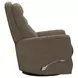 Dualis Snazzy Shiitake Manual Swivel Glider Recliner