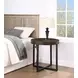 Yukon Brown Round End Table