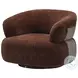 HF6016A Brown Swivel Chair