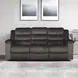 Willow Brown Living Room Set with Dual Recliner