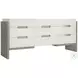 Foundations Linen and Light Shale Upholstered Panel Bedroom Set