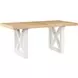 Magnolia Brown 80" Extendable Rectangular Counter Height Dining Table