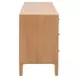 Highland Natural Oak 8 Drawer Double Dresser