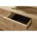 Highland Natural Oak 8 Drawer Double Dresser