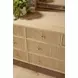 Highland Natural Oak 8 Drawer Double Dresser