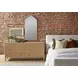 Highland Natural Oak 8 Drawer Double Dresser