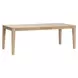 Highland Natural Oak 87" Extendable Rectangular Dining Table
