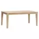 Highland Natural Oak 87" Extendable Rectangular Dining Table
