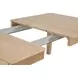 Highland Natural Oak 87" Extendable Rectangular Dining Table