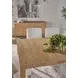 Highland Natural Oak 87" Extendable Rectangular Dining Table
