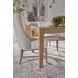 Highland Natural Oak 87" Extendable Rectangular Dining Table