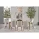Highland Natural Oak 87" Extendable Rectangular Dining Table