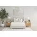 Highland Natural Oak Open Shelf 2 Drawer Nightstand