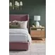 Highland Natural Oak Open Shelf 2 Drawer Nightstand