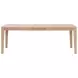 Highland Natural Oak 87" Extendable Rectangular Dining Table