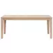 Highland Natural Oak 87" Extendable Rectangular Dining Table