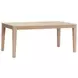 Highland Natural Oak 87" Extendable Rectangular Dining Table