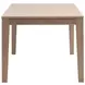 Highland Natural Oak 87" Extendable Rectangular Dining Table
