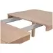 Highland Natural Oak 87" Extendable Rectangular Dining Table