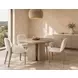 Loggia White Performance Fabric Arm Chair