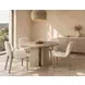 Loggia Aria 80" Extendable Oval Dining Table