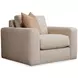Vaughn Beige Swivel Chair